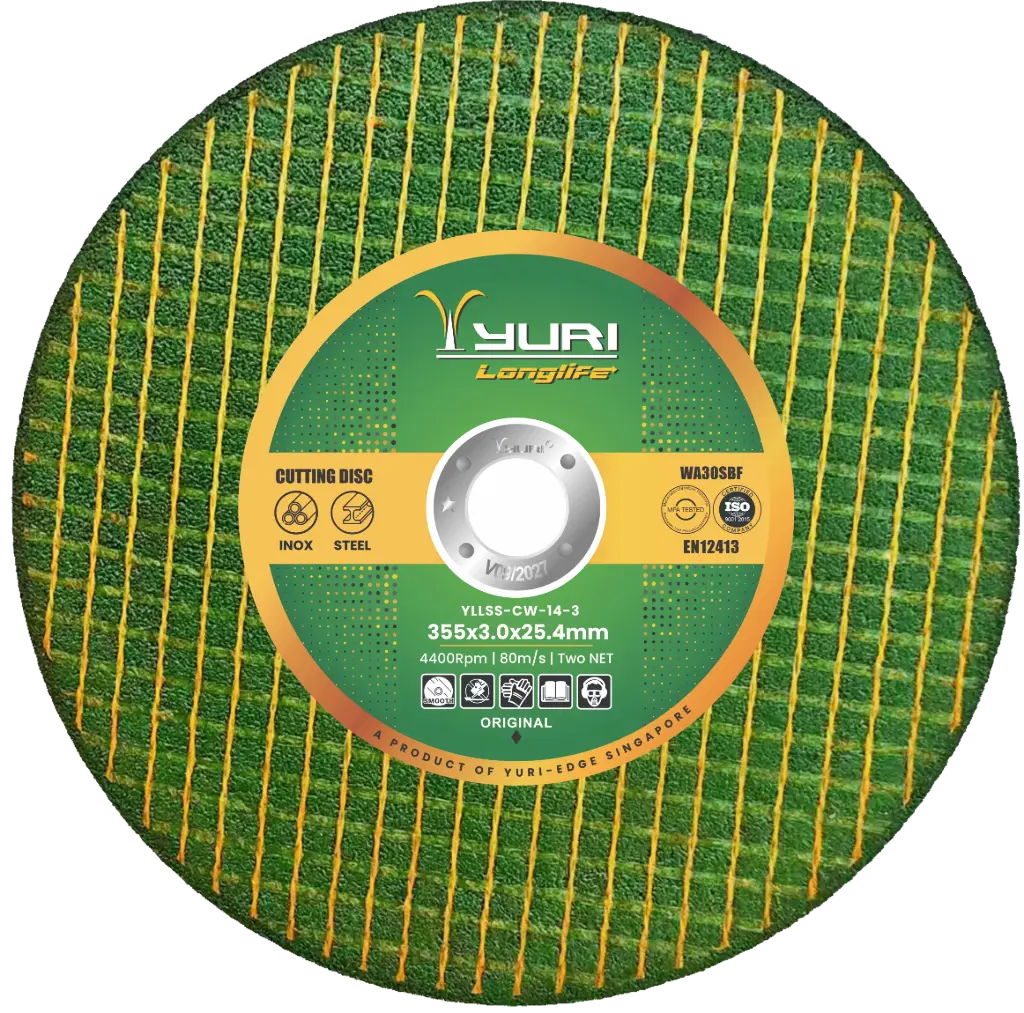 355X3.0X25.4MM ABRASIVE 2NET CUTTING WHEEL 