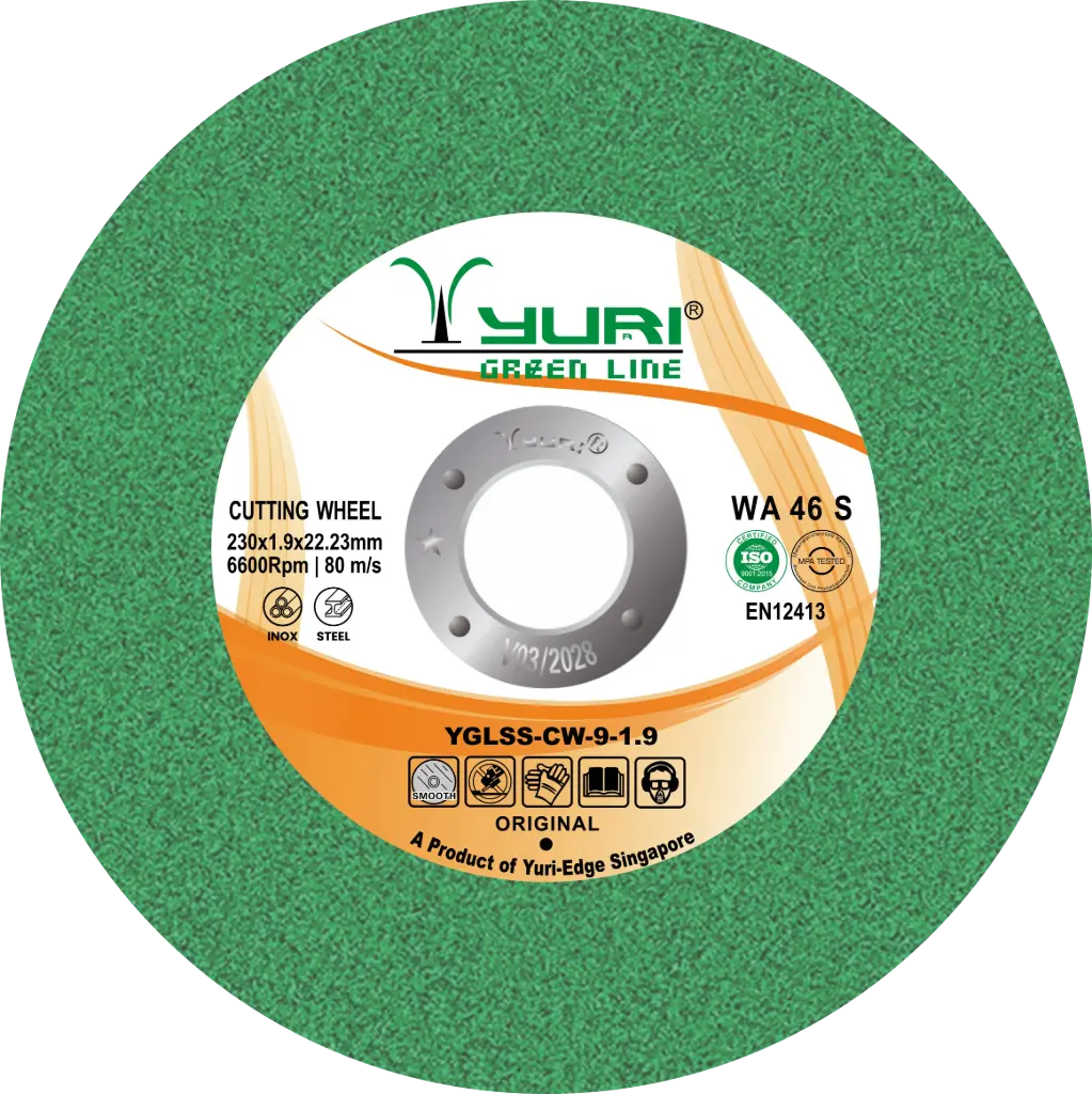 230X1.9X22MM ABRASIVE CUTTING WHEEL 