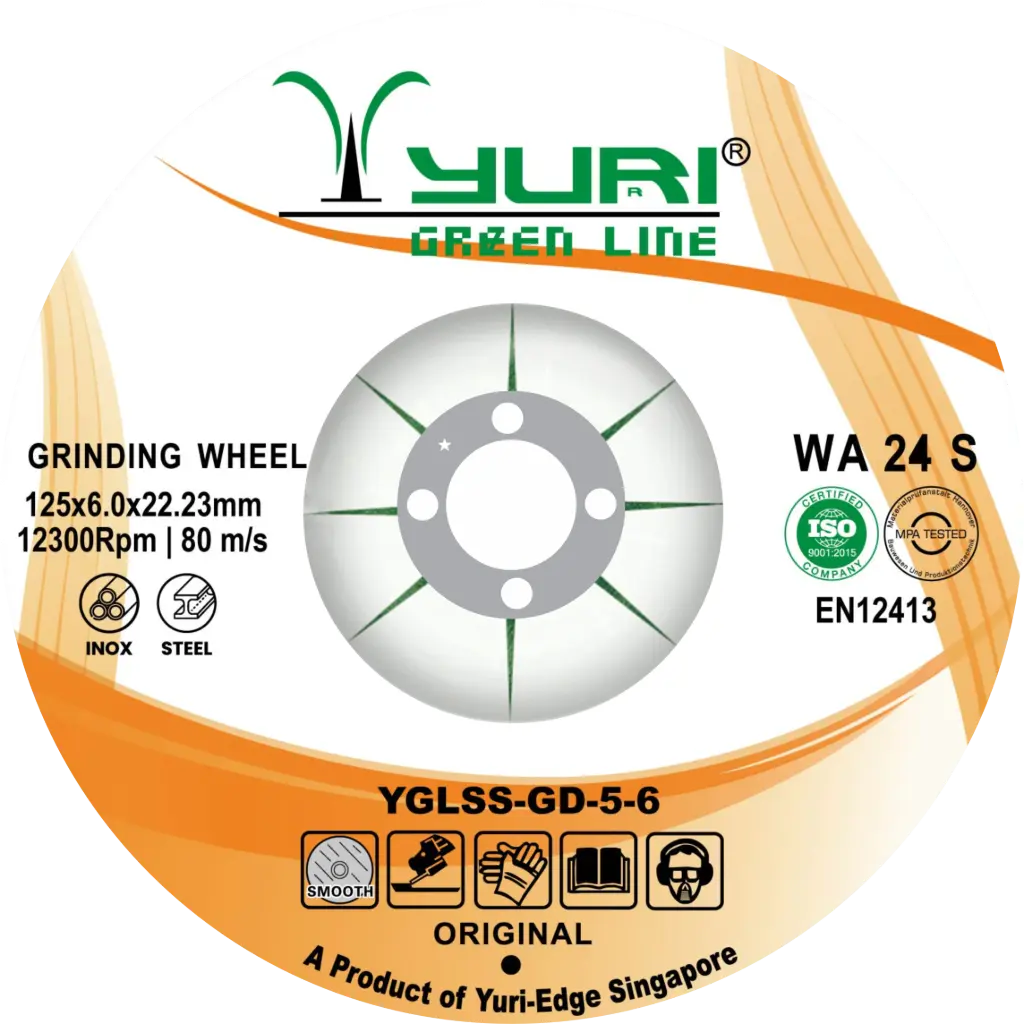 125X6.0X22MM ABRASIVE GRINDING WHEEL  