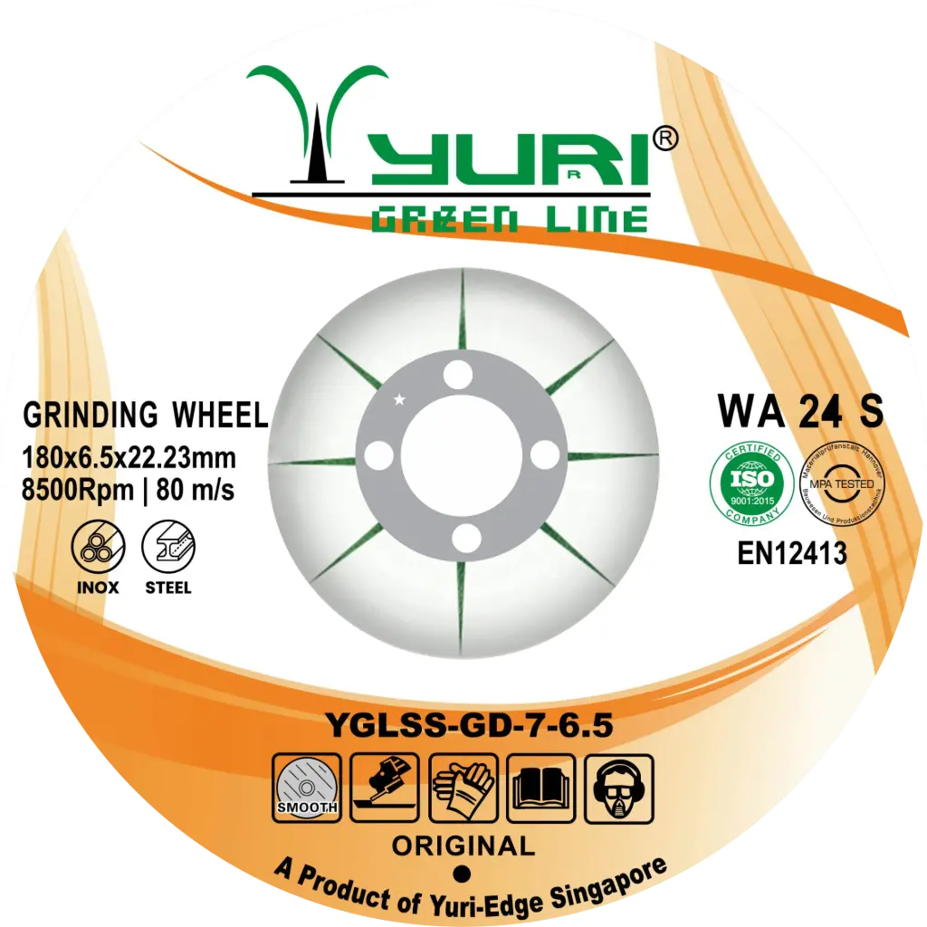 180X6.5X22MM ABRASIVE GRINDING WHEEL  