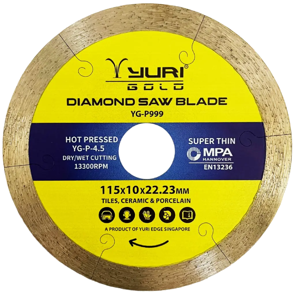 115X8X22.23MM LASER CUT DIAMOND SAW BLADE YG-P999