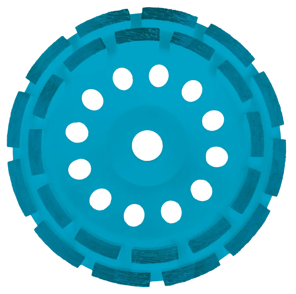 180X8X22.23MM DOUBLE ROW CUP WHEEL DIAMOND SAW BLADE DA-DR111