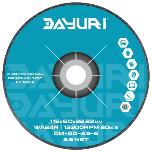[DM-GD-4.5-6] 115 X 6.0 X 22.23mm (Dayuri)