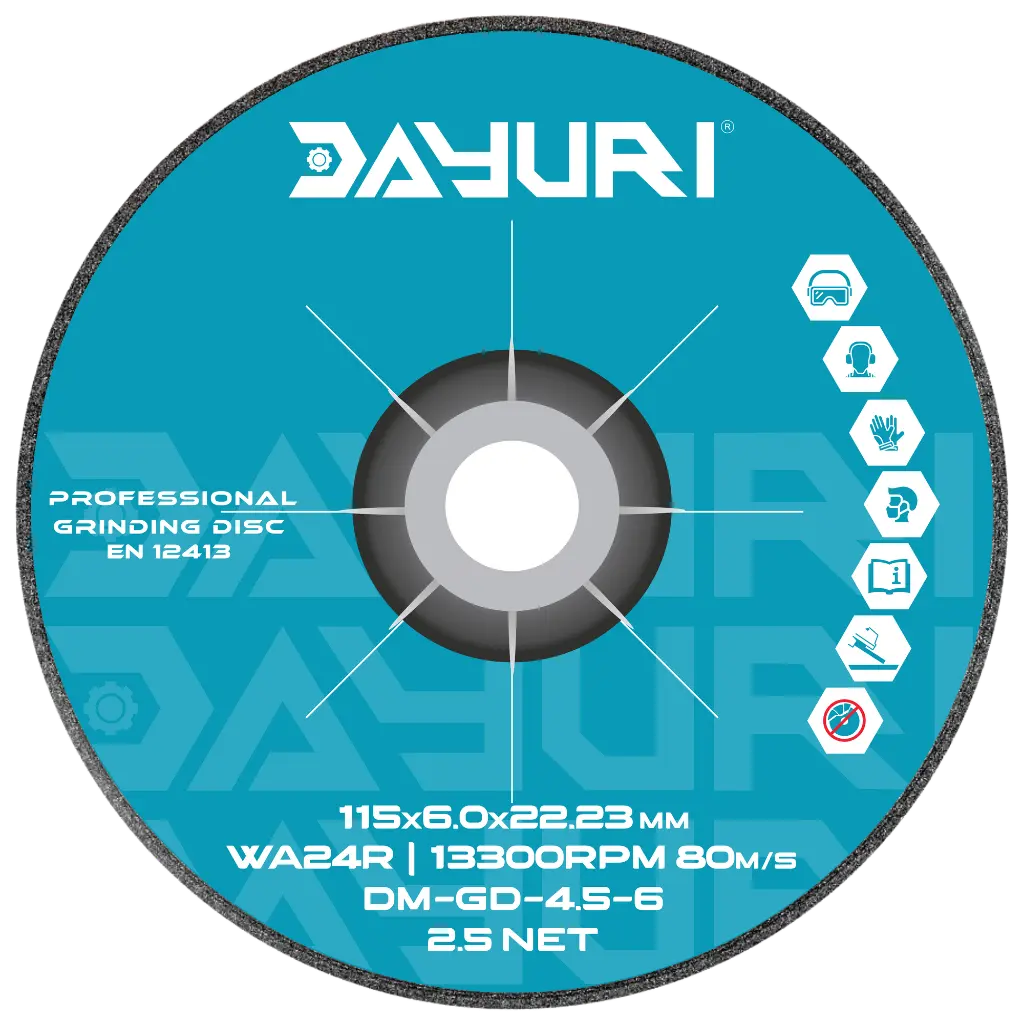 115X6X22.23MM ABRASIVE GRINDING WHEEL