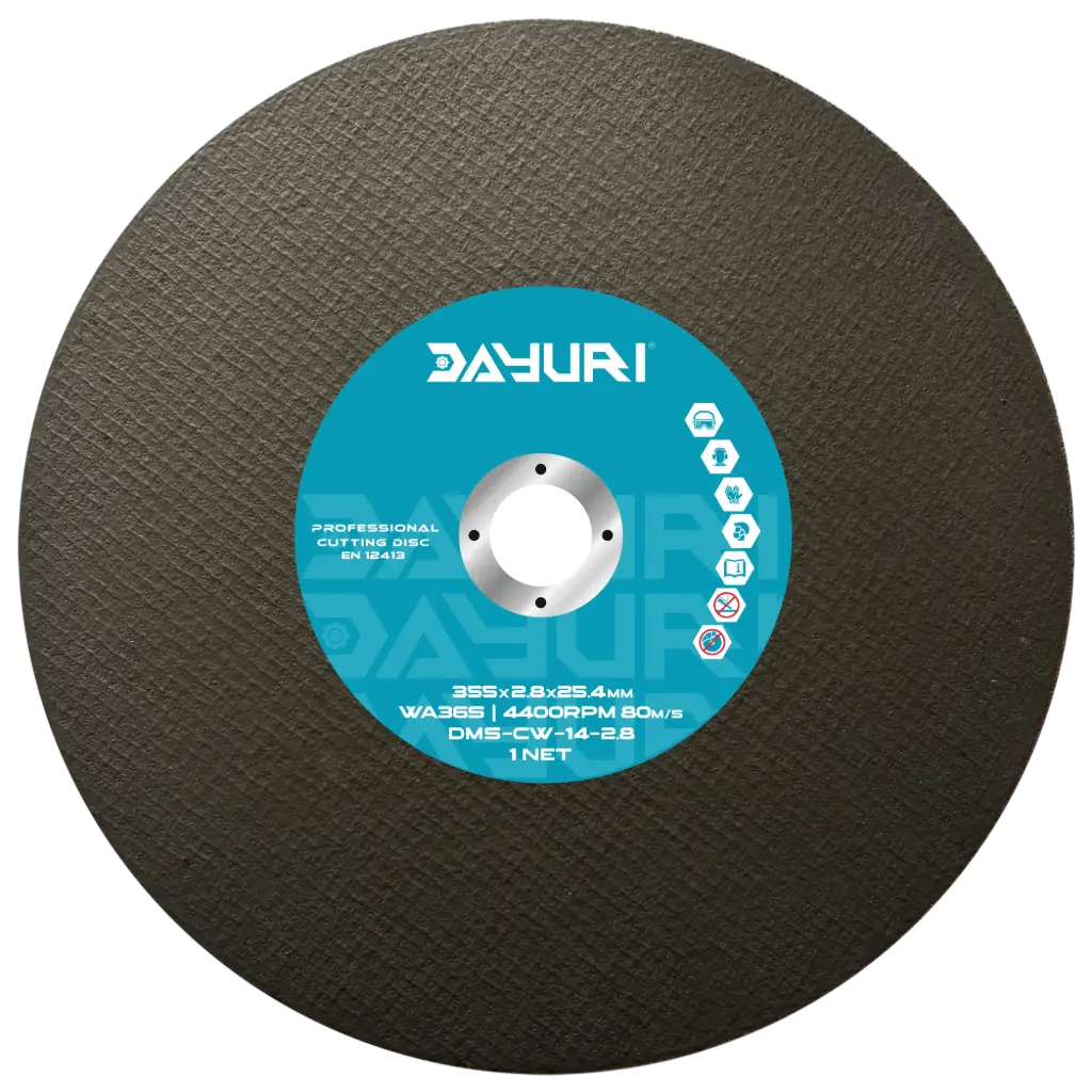 355X2.8X25.4MM ABRASIVE CUTTING WHEEL