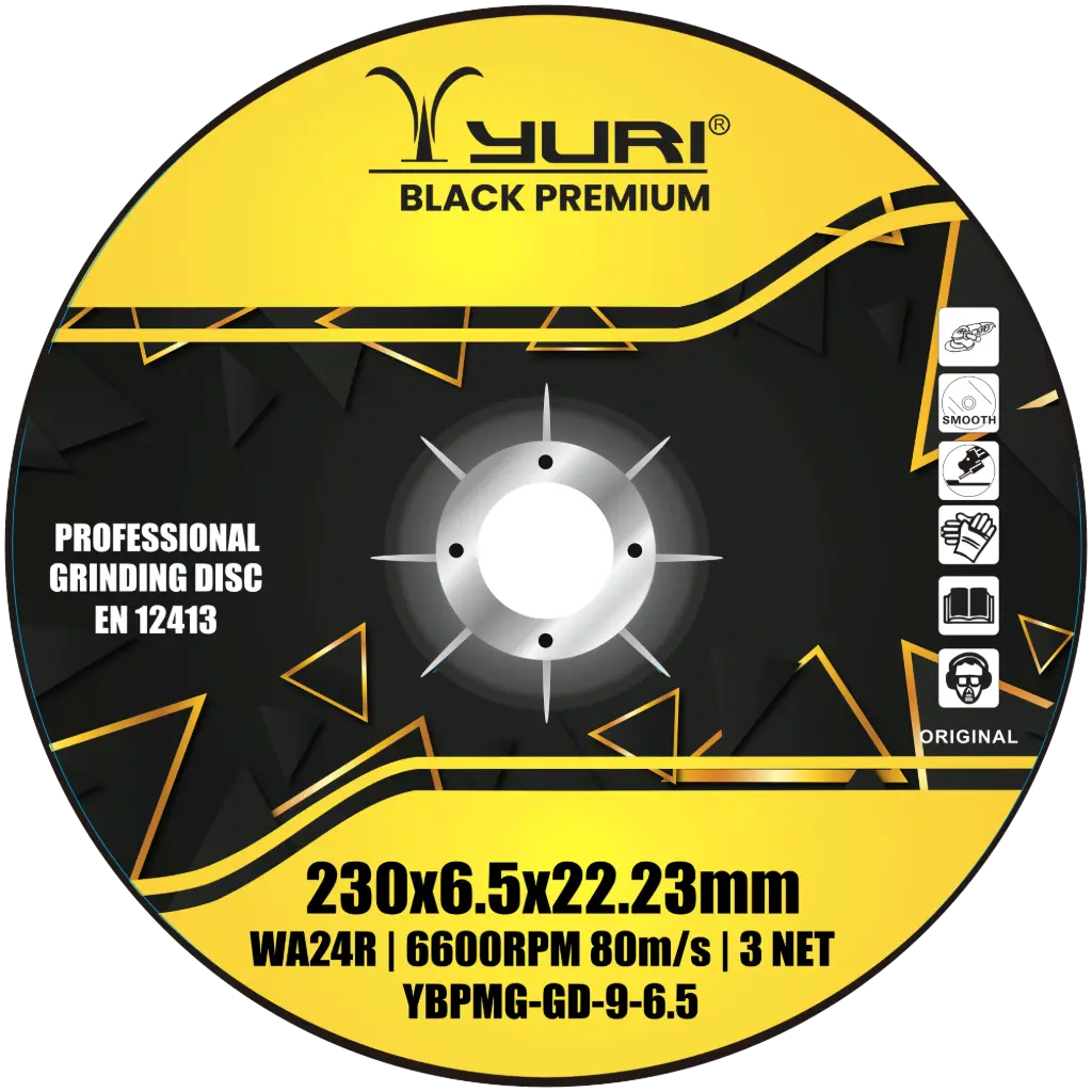 230X6.5X22.23MM ABRASIVE GRINDING WHEEL