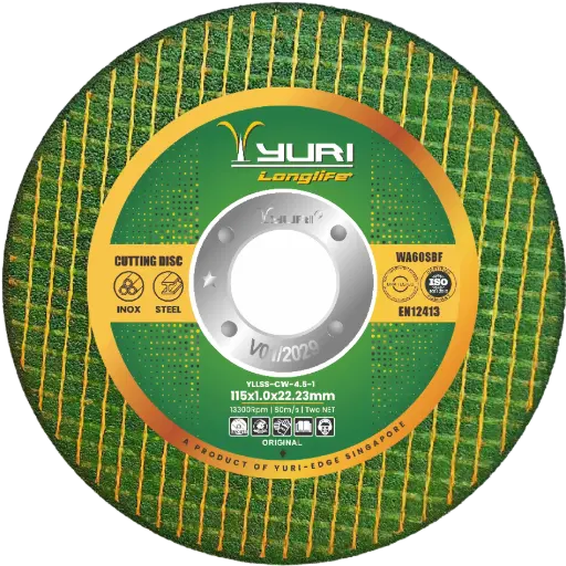 [YLLSS-CW-4.5-1] 115X1.0X22.23MM ABRASIVE 2NET CUTTING WHEEL 