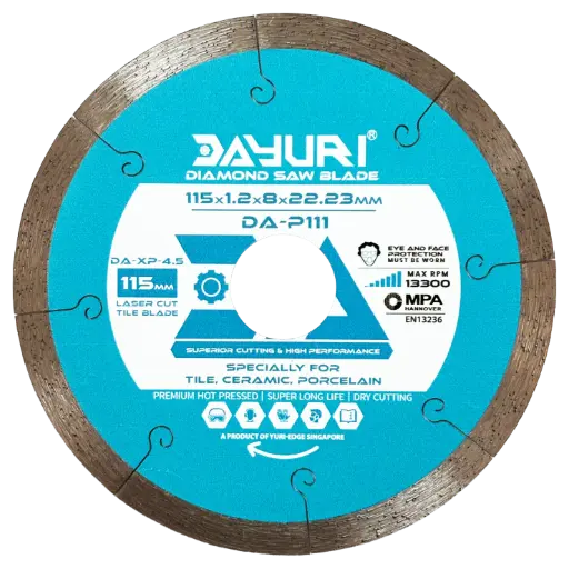 [DA-XP-4.5] 115X8X22.23MM LASER CUT DIAMOND SAW BLADE DA-P111
