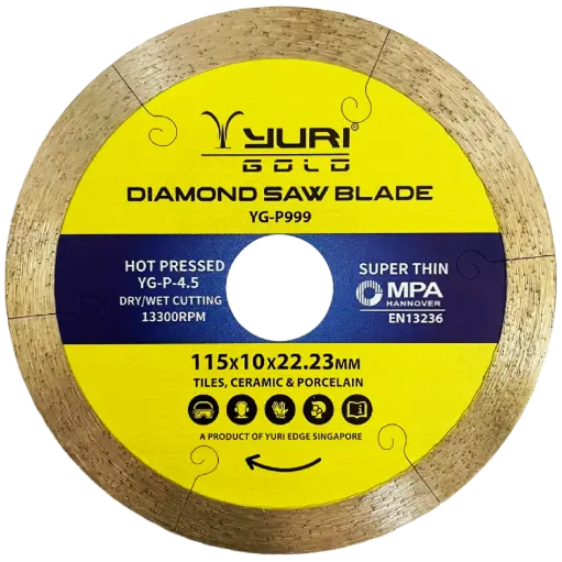 [YG-P-4.5] 115X8X22.23MM LASER CUT DIAMOND SAW BLADE YG-P999