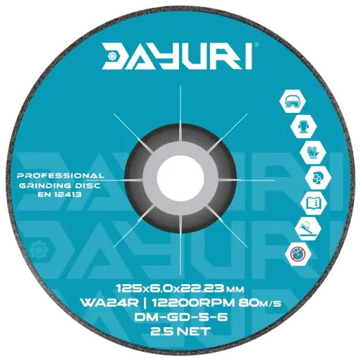 [DM-GD-5-6] 125X6X22.23MM ABRASIVE GRINDING WHEEL