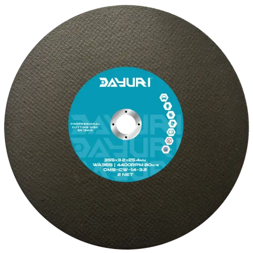 [DMS-CW-14-3.2] 355X3.2X25.4MM ABRASIVE CUTTING WHEEL