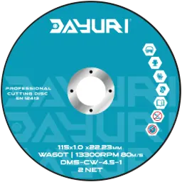 [DMS-CW-4.5-1] 115X1X22.23MM ABRASIVE CUTTING WHEEL