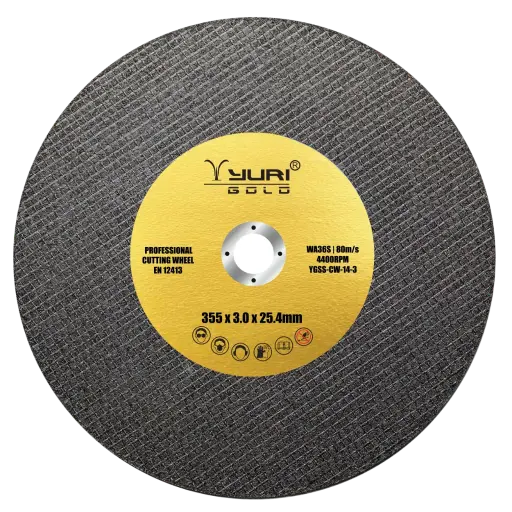 [YGSS-CW-14-3] 355X3X25.4MM ABRASIVE CUTTING WHEEL