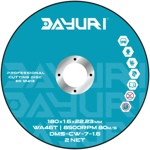 [DMS-CW-7-1.6] 180 x 1.6  x 22.23mm